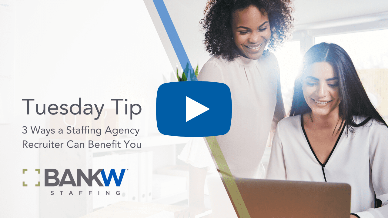 3 ways a staffing agency recruiter can benefit you